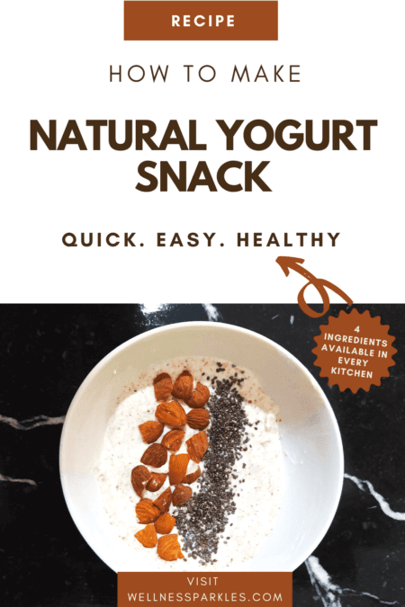 Quick And Easy Natural Yogurt Snack Recipe With Wheat Bran